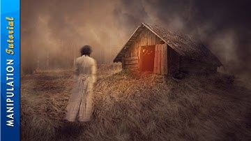 Photoshop Photo Manipulation Tutorial: Old House
