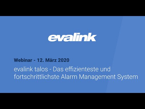 Webinar 12. März 2020 - evalink talos