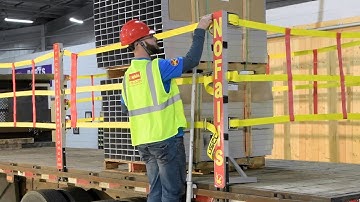 Loading And Unloading Cargo Using the NoFalls Safety System