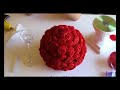 طريقة عمل ورد من ورق الكروشيه Crochet paperwork