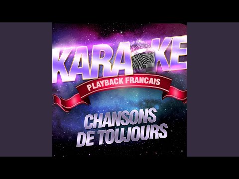 Prendre Un Enfant Par La Main — Karaoké Playback Instrumental — Rendu Célèbre Par Yves...