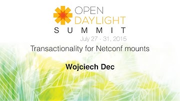 Transactionality for Netconf mounts