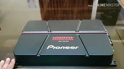 Pioneer Gm-A6704 testing with pioneer subwoofer 