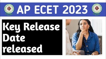 Ap Ecet 2023 | key release date released | bsd telugu tech