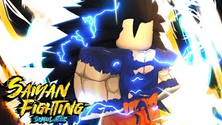 Super Saiyan 8 POWER Saiyan Fighting Simulator Roblox! screenshot 2