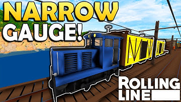 FULL SPEED Narrow Gauge TRAIN CRASH! - Rolling Line - VR Toy Train Simulator