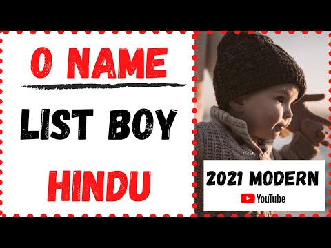 Video: What Are The Male Names With The Letter 