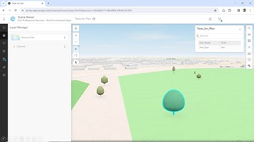 How to Create 3D Trees from Points Layer in ArcGIS Online
