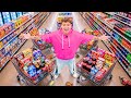 COMPRÉ TODO UN SUPERMERCADO PARA MI SOLO! 