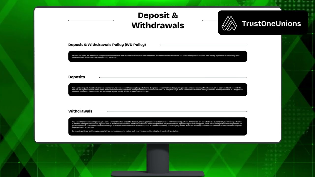 TrustOneUnions.com reviews - 🔐 Secure & Swift: TrustOneUnions Deposit & Withdrawal Guide! 🚀