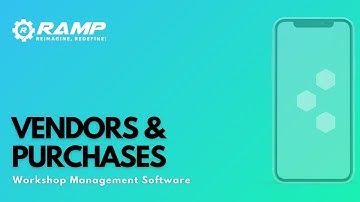 DM8: Purchase and Vendor Management | RAMP GMS | Garage Management Software