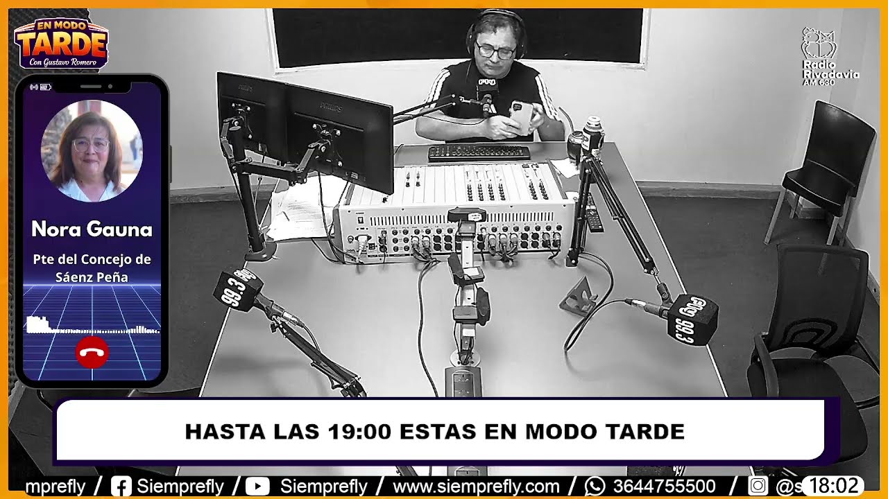 🔴𝗖𝗢𝗠𝗨𝗡𝗜𝗖𝗔𝗖𝗜𝗢́𝗡 𝗧𝗘𝗟𝗘𝗙𝗢́𝗡𝗜𝗖𝗔┃Nora Gauna - Presidente del Consejo Municipal de Sáenz Peña