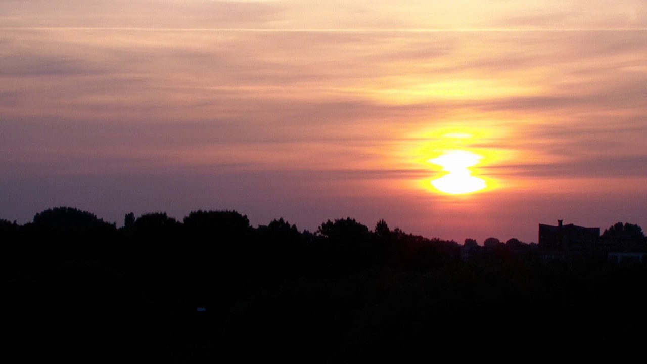 De zon komt op, maakt de morgen wakker - samsung HMX H400 - YouTube