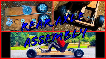 Lowrider go kart build part 3 (rear axle assembly)
