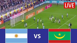 🔴LIVE: Argentina vs Mauritania | আর্জেন্টিনা বনাম মৌরিতানিয়া Argentina football match live I PES 21 screenshot 2