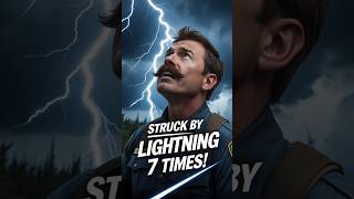 ⚡ Hit by Lightning 7 Times &amp; STILL Alive! #Shorts #Viral #LightningStrike #SurvivalStory #Trending
