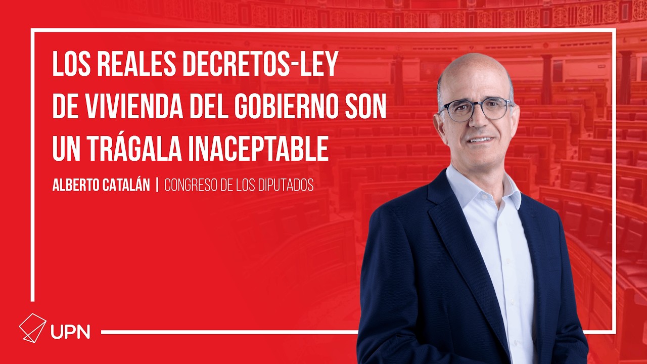 Los decretos de vivienda del Gobierno son un trágala inaceptable - Alberto Catalán (02/10/2026)