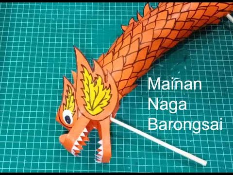 Video: Cara Membuat Mainan Naga Manik