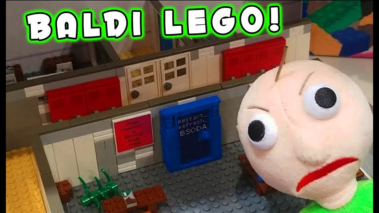 Baldi's Basics School House LEGO 