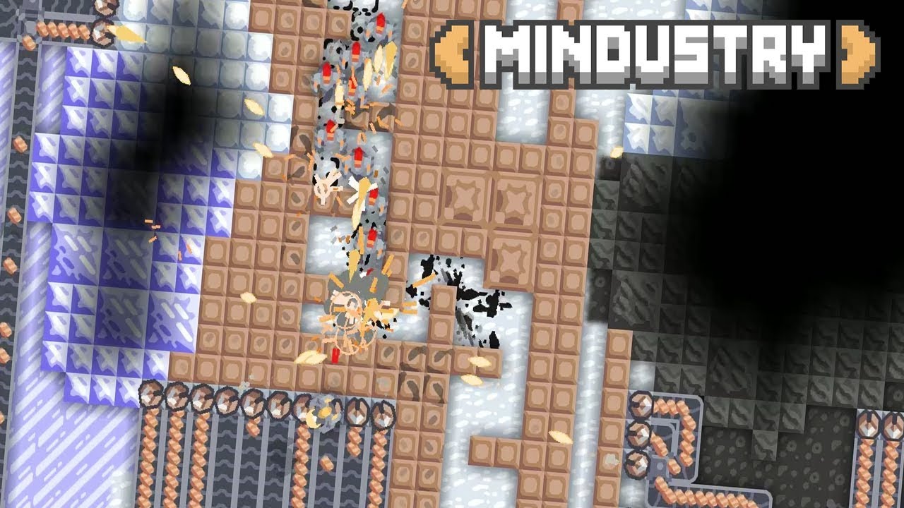 Mindustry 鉱石の採掘 運搬をして防衛網を構築する基地作りゲーム 実況 Youtube