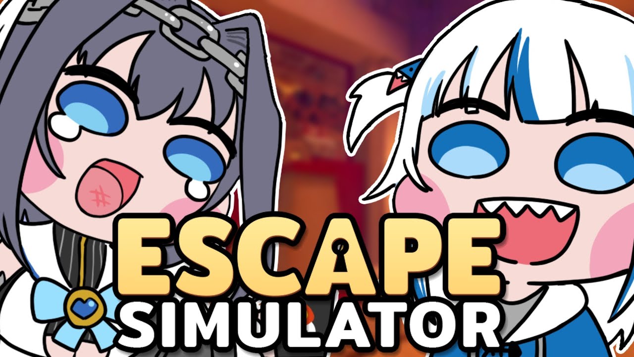 【Escape Simulator】blue girls