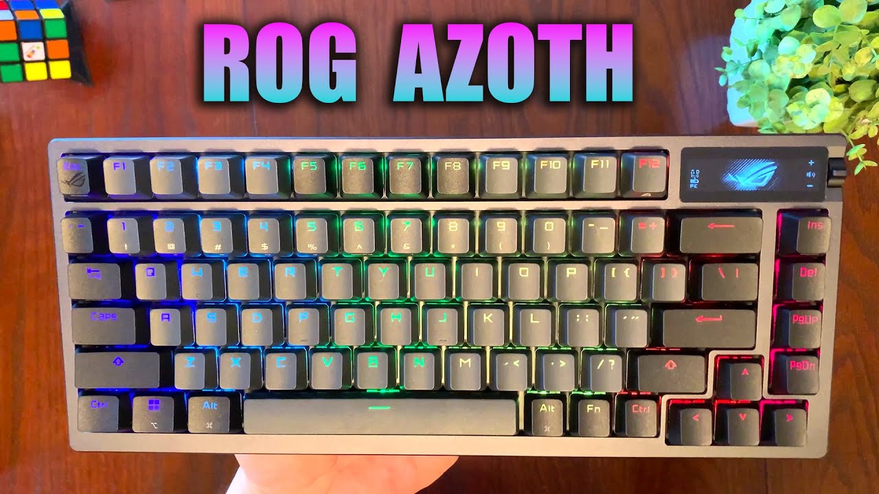 ROG Azoth - BEST Wireless Custom Gaming Mechanical Keyboard of 2023 ...