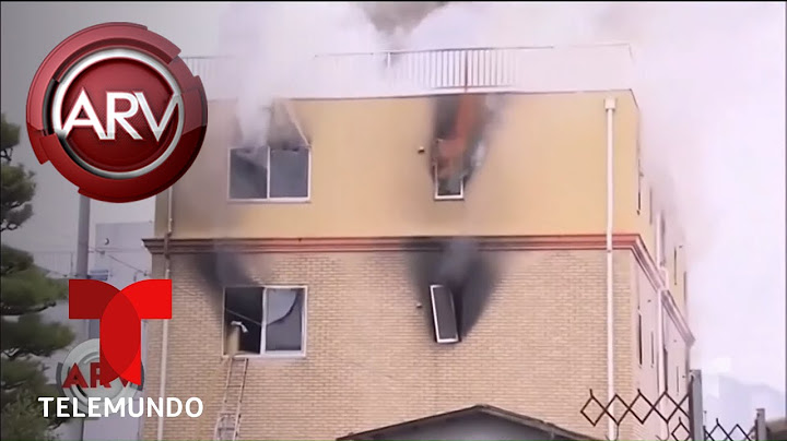 Hombre desquiciado irrumpe en un edificio arrojando líquido inflamable | Al Rojo Vivo | Telemundo