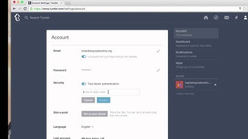 How to Get Two Steps Ahead on Your Tumblr Account