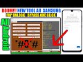 All Samsung 2024 FRP Bypass New Tool | No code *#0*# | ADB Enable Fail