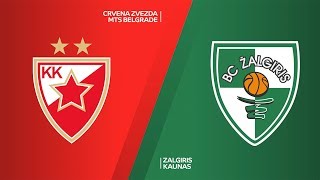 Crvena Zvezda mts Belgrade - Zalgiris Kaunas Highlights | Turkish Airlines EuroLeague, RS Round 19