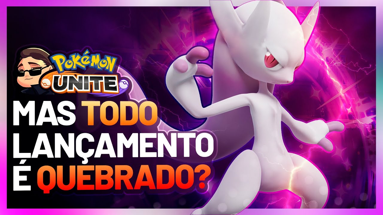 A MELHOR BUILD PARA MEWTWO! Pokemon Unite Mewtwo Gameplay 