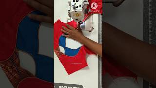 How to attach shoulder perfectly #sewing #sewingtips #shorts #viralshorts #Blouse #shoulderattach