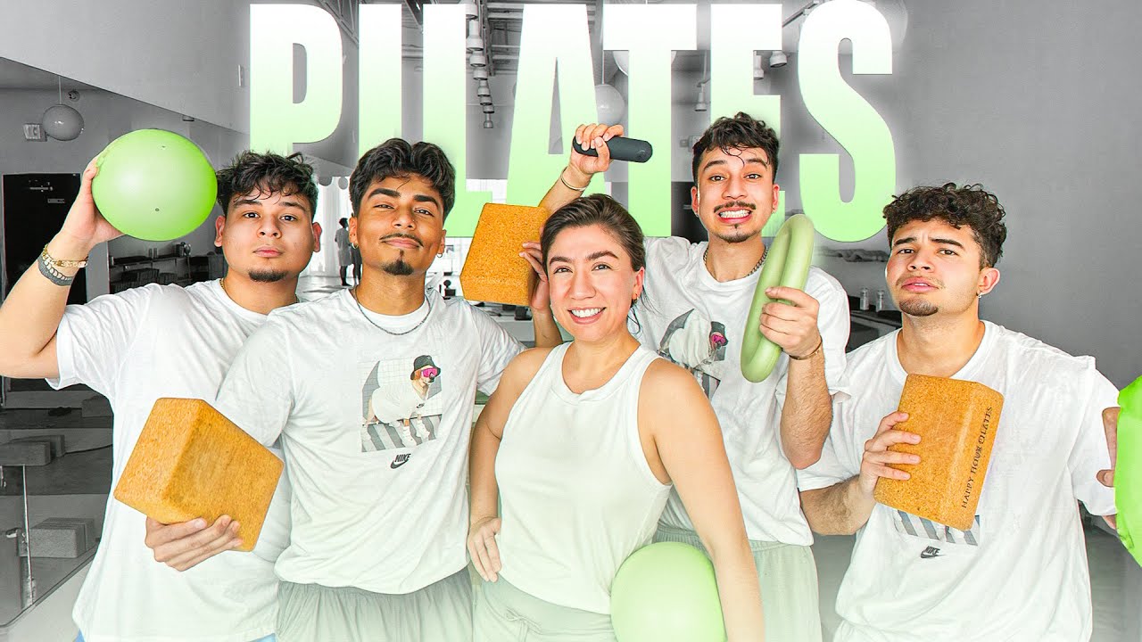 LOS BOYZ GO TO PILATES CLASS!
