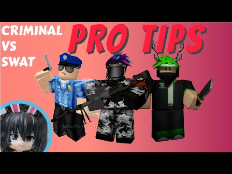 Roblox Criminal Vs Swat Noob Disguise Pro Gameplay With Edm Music Youtube - swat tip roblox