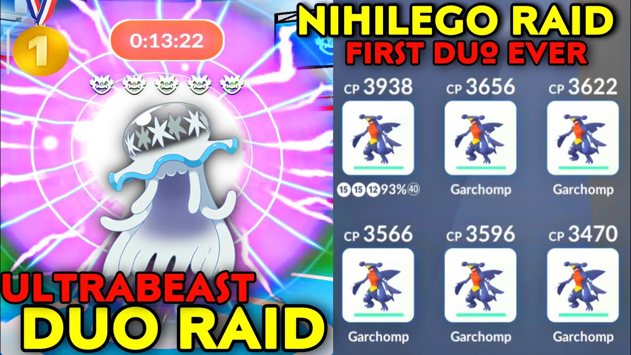 Nihilego Raid Duo Guide  Pokemon GO Wiki - GamePress