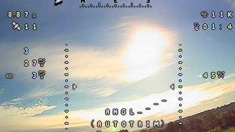 Bixler 1.1 V2 Maiden with Inav