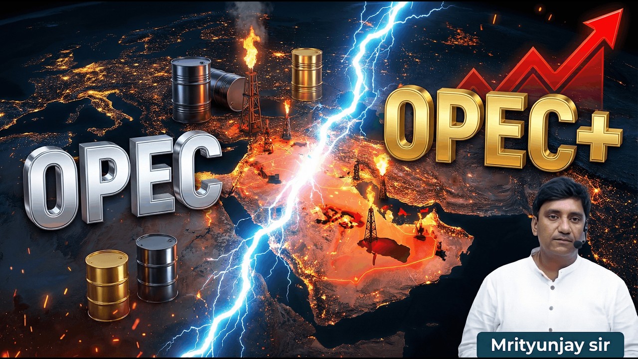 OPEC Explained : Oil Cartel, OPEC+ & India Impact | UPSC 2026 IR Series ...