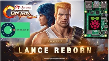 RASPBERRY Pi 4: GARENA CONTRA RETURNS - ANDROID 11 | GAME TEST | 1080p