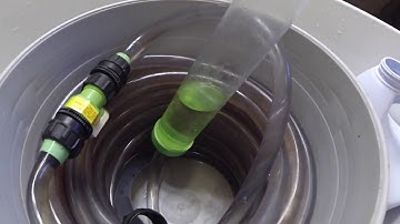 Cleaning Organic waste from inside my PYTHON water change system.