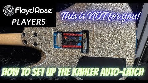 The device No Floyd Rose Player Wants You to Know About