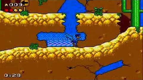 Desert Speedtrap starring Road Runner and Wile E. Coyote sur Master System