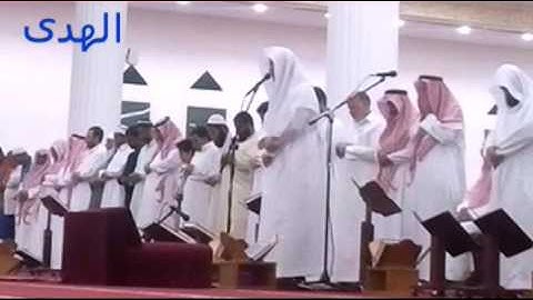 عشائية غاية في الجمال ~ للقارئ  أحمد الشهري من آواخر سورة الحشر