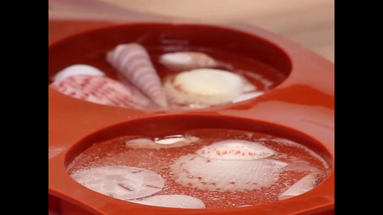 Make creative DIY coasters or paperweights using clear Famowood Glaze