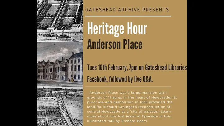 Heritage Hour: Anderson Place