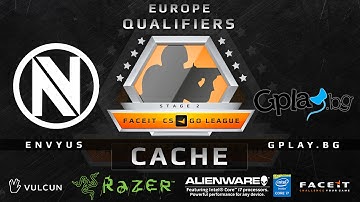 EnVyUs vs Gplay.BG - Map 2 - Cache (FACEIT League 2015 Stage 2 EU Qualifier)