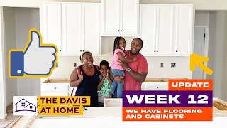Week 12 Update 2021| We Have cabinets| Building Our New Construction Home| Ryan Homes Normandy