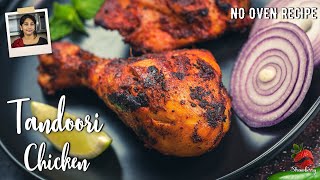 Tandoori Chicken Recipe Malayalam | Tandoori Chicken in Pan | Chicken Recipe | Without Oven & Grill