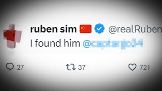 Ruben Sim Exposed his Biggest HATER...
