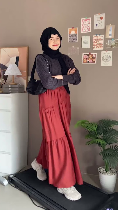 Rekomendasi Outfit Simple Edisi pake rok 🥰🔥🥳 #shorts #youtubeshorts