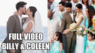 Video Hihglights Of Coleen And Billy Crawf0Rd Wedding In Balesin Island Ang Sosyal